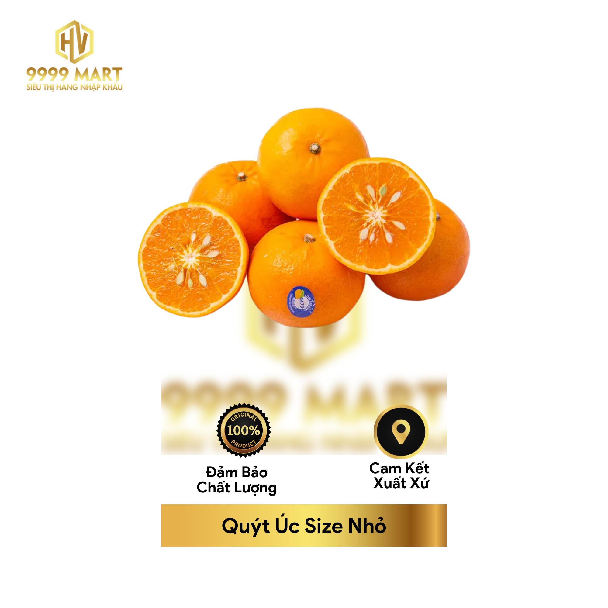  Quýt Úc Size Nhỏ 