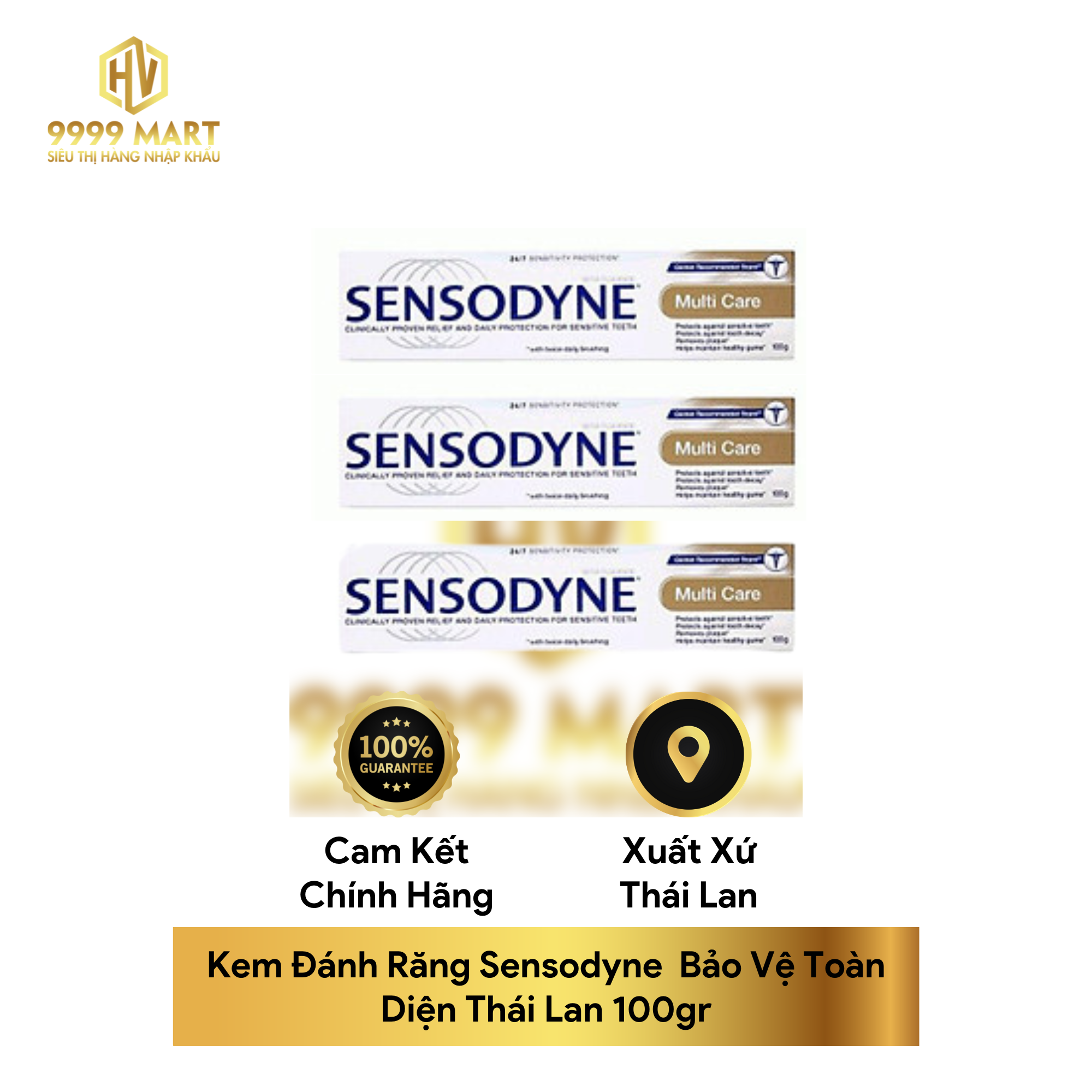 Kem Đánh Răng Sensodyne Thái Lan 100gr 