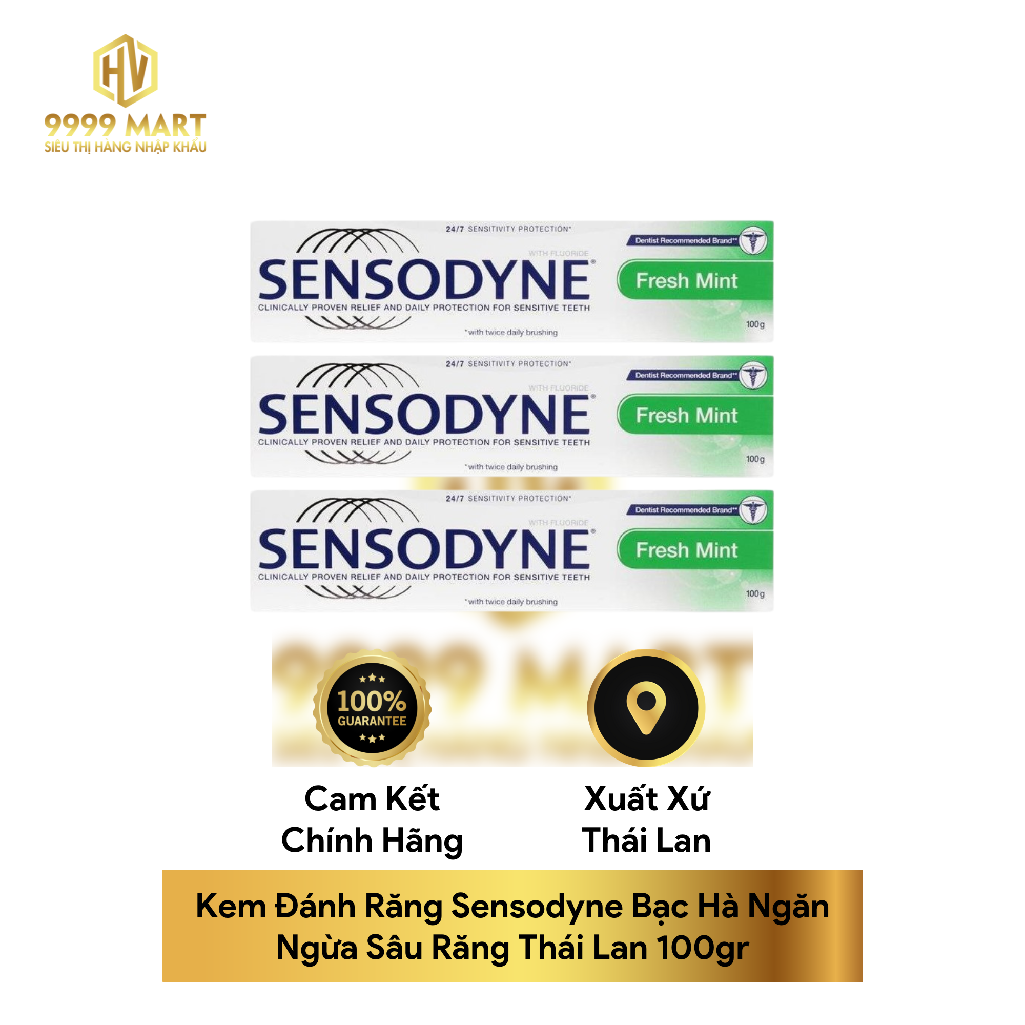  Kem Đánh Răng Sensodyne Thái Lan 100gr 