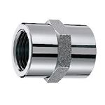  Vật Liệu Phụ Trợ Cho Đường Ống, Đầu Nối Và Hệ Thống Ống Nước, Đầu Nối Cho Đường Ống Cấp Nước, Phụ Kiện Mạ - Núm Vặn Bu Lông Bên Trong - MIYAKO 
