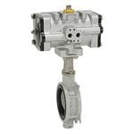  L-Long Flap Loại Mới ALM, Áp Suất Không Khí, Tấm Phủ Cao Su Loại Wafer Hợp Kim Nhôm 10K - TOYO VALVE 