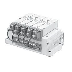  Van Điện Từ 5 Cổng, Sê-ri Sạch, Sê-ri 10- Tấm Đế , Đa Tạp Loại Gắn Trên Đế, Đế Loại Xếp Chồng, Loại Dây Cáp Tấm Đế -băng - SMC 