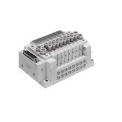  Van Điện Từ 5 Cổng, Plug-in, Đế Kết Nối Đầu Nối, Đầu Nối D-Sub, Tương Thích Với Pin Sạc, Sê-ri 25A- Tấm Đế, Manifold - SMC 