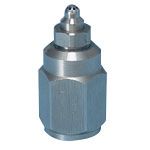  Fine Mist Generating 2-Fluid Nozzle, Small Spray Volume Hollow-Cone Shape, BIMK Series - IKEUCHI 