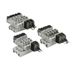  Hệ Thống Chống Cháy Nổ An Toàn Nội Tại, Van Điện Từ 5 Cổng, Sê-ri 51- Thân /7000, Ống Góp Có Cổng Trên Thân, Đế Tích Tấm Đế - SMC 