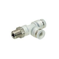 Tube Fitting PP Type Branch Tee Thread Part SUS304 For Clean Environments - PISCO 