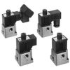  3‑Port Solenoid Valve Direct Operated Poppet Type VT317 Series - SMC 