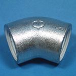  45° Elbow Fittings, White Product, ZD Type - RIKEN 