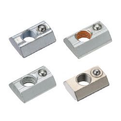  Đai Lò Xo Chèn Sau Lắp Ráp Cho Khung Nhôm Với Chức Năng Giữ Tạm Thời Cho 8 Series - MISUMI 