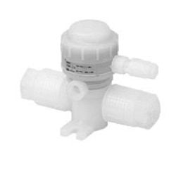  Van Cho Hóa Chất Bên Ngoài Phi Kim Loại Vận Hành Bằng Không Khí Loại Kiểu Loe Đầu Nối Đầu Nối Hợp Sê-ri LVQ-Z - SMC 
