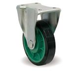  Bánh Xe Thép Tấm - Với Cố Định K Đầu Nối UP / K - OKAMOTO KOKI 