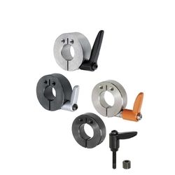  Shaft Collar - Standard Type With Clamp Lever / Compact Type With Clamp Lever - Side Mount Hole - MISUMI 