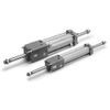  CNA2W Series Cylinder With Lock, Double Acting, Double Rod - SMC 