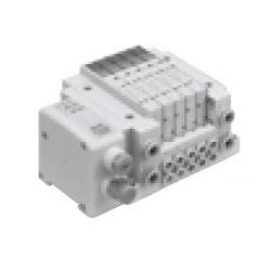  Van Điện Từ 5 Cổng, Plug-in, Đế Kết Nối Đầu Nối, Tương Thích Hệ Thống Phân Phối Cổng EX500 - SMC 