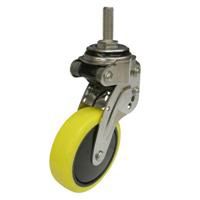  Loại NPT Bánh Xe Xoay Loại Bắt Vít, Bánh Xe Urethane Chống Tĩnh Điện - YUEI CASTER 