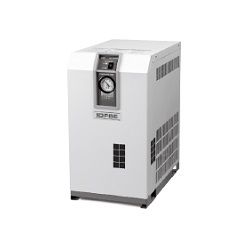  Refrigerated Air Dryer Refrigerant R134a  Standard Temperature Air Inlet IDF□E Series - SMC 
