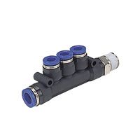  For Corrosion Resistance, SUS304 Fitting, Branch Triple - PISCO 