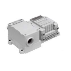  Van Điện Từ 5 Cổng, Plug-in, Đế Kết Nối Đầu Nối, Tương Thích Với Vỏ Khối Đầu Cuối, Sê-ri Tấm Đế/5000/7000, Manifold - SMC 