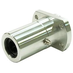  Vỏ Ống Lót Tuyến Tính Với Mặt Bích Loại LFWB, Đôi, Vị Trí Ông Chủ, Mặt Bích Hình Chữ T, Hộp Đựng Bằng Nhôm Chống Va Đập, Có Lỗ Bôi Trơn - OZAK 