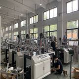  Máy Sản Xuất Sản Phẩm Giấy Perfect PFC-1200 PAPER LUNCH BURGER BOX MAKING FORMING MACHINE 