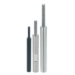  Vít Tròn - Một Đầu Ren Một Đầu Được Khai Thác / Chiều Dài Ren Và Đường Kính. Có Thể Định Cấu Hình - MISUMI 
