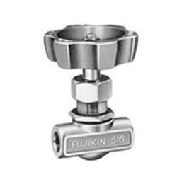  Thép Không Gỉ, 2,94 MPa, Van Chặn Kim Có Đai Con Trượt Ren Bắt Vít Vào Bảng Điều Khiển - FUJIKIN 