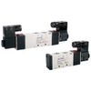  [Hàng Có Sẵn] Van Điện Từ Sê-ri 4V300, 5 Cổng 2 Vị Trí, 5 Cổng 3 Vị Trí - AIRTAC 