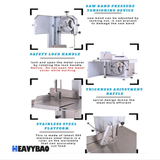  Máy Cắt Thịt Đông Lạnh Heavybao HLB-4D 