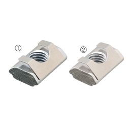  Đai Ốc Chèn Sau Khi Lắp Ráp Có Lò Lò Xo Lá Cho Khung Nhôm Định Hình Có Chức Năng Giữ Tạm Thời Cho Sê-ri 8 - MISUMI 