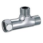  Vật Liệu Phụ Trợ Cho Đường Ống, Đầu Nối Và Hệ Thống Ống Nước, Phụ Kiện Mạ - Tee Bu Lông Bên Ngoài - Có Con Trượt Ren Bên - M149GAM - MIYAKO 