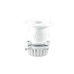  Cast Iron Lining, Flanged Half-Opening Foot Valve Without Lever - OSAKATSUGITE 