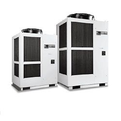  Circulating Fluid Temperature Controller, Thermo-Chiller, Inverter Type, Air-Cooled, 400 V Specification, HRSH Series - SMC 