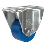  Stainless Steel Fixed Caster For Low Floor Heavy Loads, K-1558 - TAKIGEN 