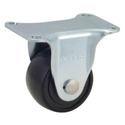  High Load Caster, FP-WK Type, Type With Nylon Wheel, Fixed Fitting - INOAC 