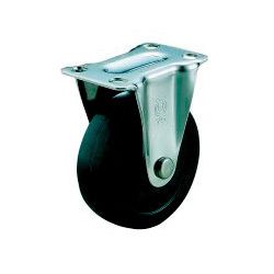  Loại SUS-SR Loại Tấm Bánh Xe Cố Định - YUEI CASTER 