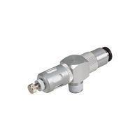  Đầu Nối Cổng Đầu Vào Van Xả Nhanh, Bu Lông Đầu Ra/xả Với Van Tiết Lưu Khí Thải Loại Không Khí Mở - PISCO 