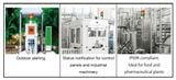  LR10-3M2WJNW-RYG Đèn tháp tín hiệu PATLITE 3 tầng Bóng LED Cấp độ bảo vệ IP66/69K 