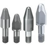  Chốt Định Vị Cho Thiết Bị Cố Định - Cấp Độ Chính Xác, Có Thể Định Cấu Hình - Không Vai - Có Ren - MISUMI 