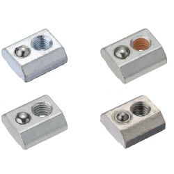  Đai Ốc Lò Xo Chèn Trước Khi Lắp Ráp Cho Khung Nhôm Định Hình Có Chức Năng Giữ Tạm Thời - Dành Cho Sê-ri 6 - MISUMI 