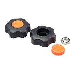  Núm Chữ Thập Bằng Nhựa Loại Mới - Loại Con Trượt Ren - BRAMA 