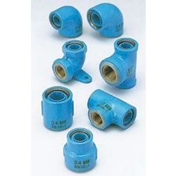  PC Core Fittings - For Fixture Connection - Fitting For Prevention Of Contact Between Dissimilar Metals - Water Faucet Tee - CK KINZOKU 