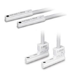  2-Color Indication Type Solid State Auto Switch, Direct Mounting Style, D-M9NW - SMC 