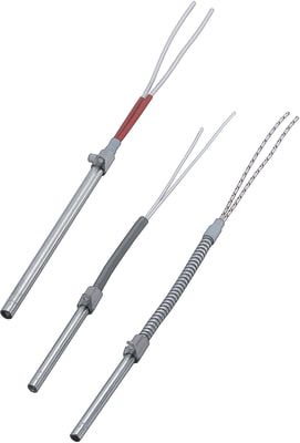  Cartridge Heaters-Lead Wire Protection Type With Knurled Flange/Flange Shape A/Flange Shape B - MISUMI 