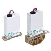  Sê-ri MR10 Van Điện Từ 2/3 Cổng Kích Thước Nhỏ, Không Chứa Kim Loại Cho Chất Lỏng Hóa Học - CKD 