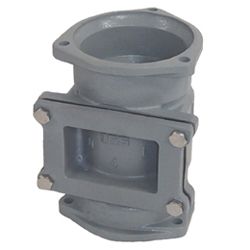 Flexible Fixing For Drainage Steel Pipe Socket For Full-water Test With Cleaning Spout - ITOUTETTUKOU 
