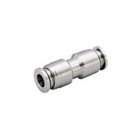  For Sputtering Resistance, Tube Fitting Brass Union Straight, No Cover - PISCO 