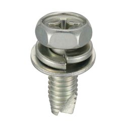  Bu Lông Tarô Đầu Chữ Thập, Đảo Ngược, Có Rãnh Loại 3, Hình Dạng C-1, P = 3 - SUNCO 