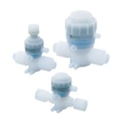  Chemical Valve, Integrated Insert Bushing Type Fitting With Non-Metal Exterior LVQ Series - SMC 