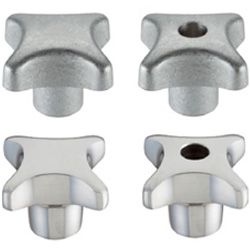  Tay Cầm Hình Lòng Tay Cầm DIN 6335 Kim Loại Nhẹ - HARA DOKI 