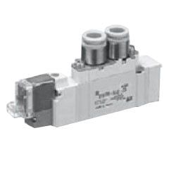  Sản Phẩm Tuân Thủ Tiêu Chuẩn UL, Van Điện Từ 3 Cổng, Loại Đường Ống Trực Tiếp, Bộ Phận Đơn Dòng SY300/500 - SMC 